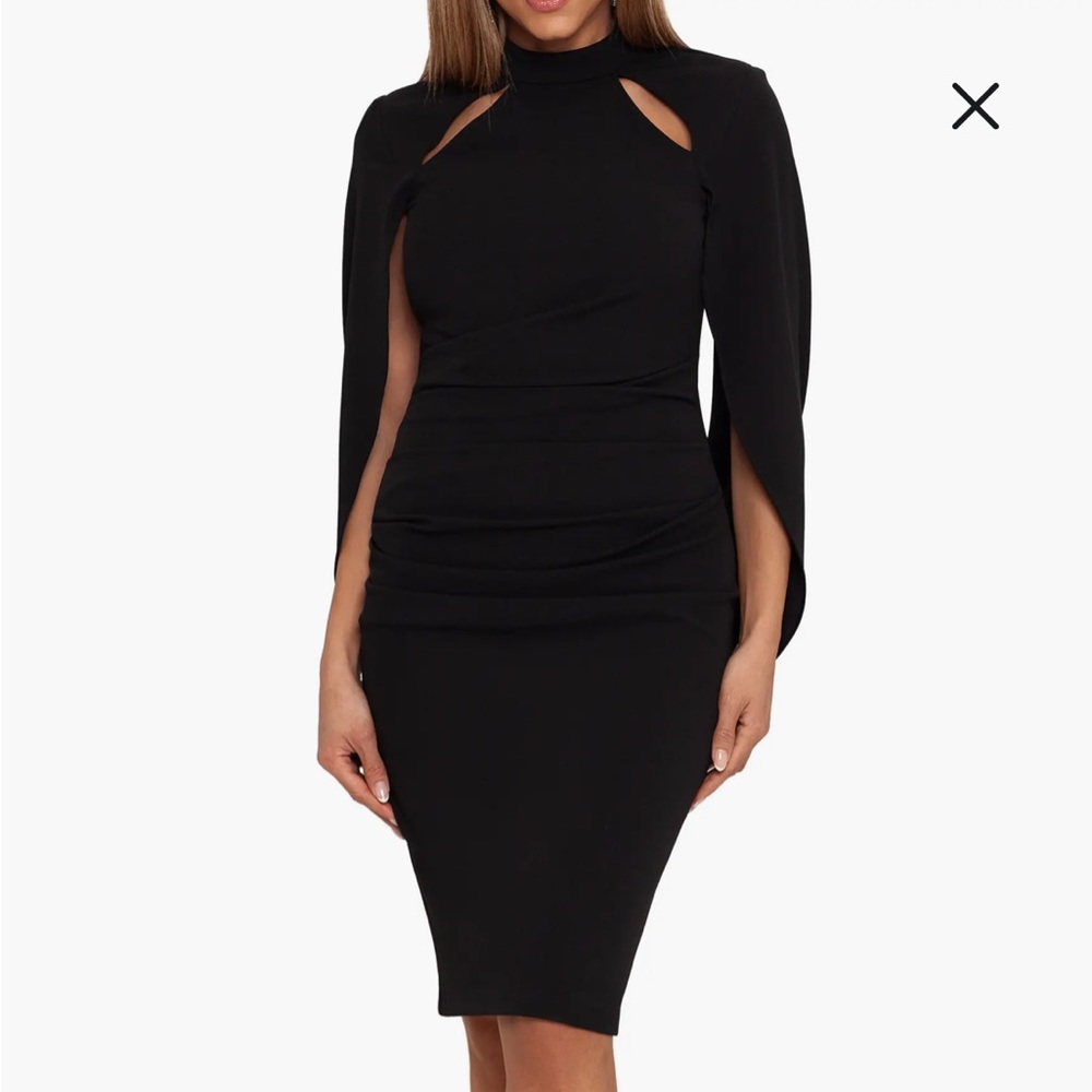 Betsy & Adam Cutout Scuba Dress